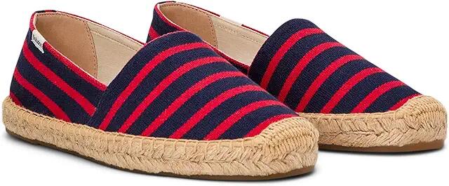 Soludos Original Espadrille (Navy / Red) Women's Shoes Cover