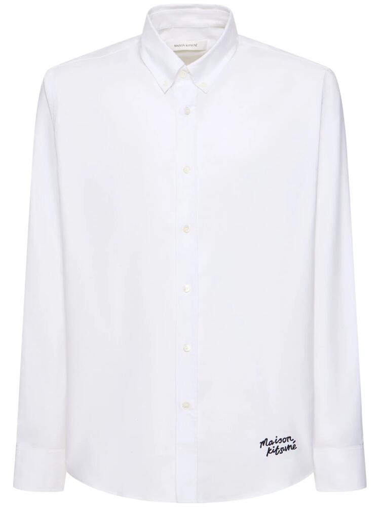 Maison Kitsune Handwriting Casual Shirt Cover