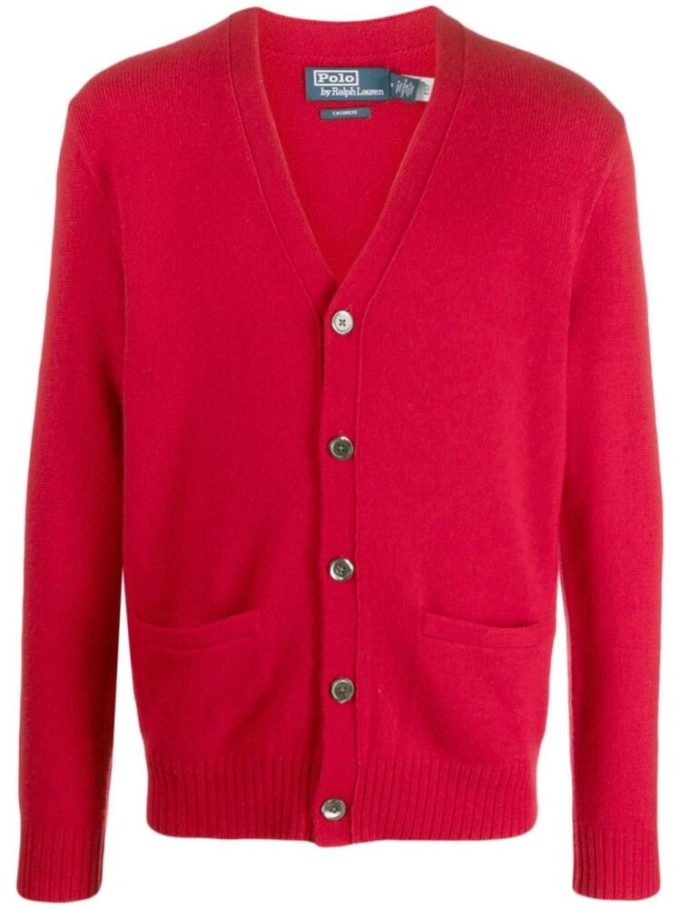 Polo Ralph Lauren V-neck cashmere cardigan - Red Cover