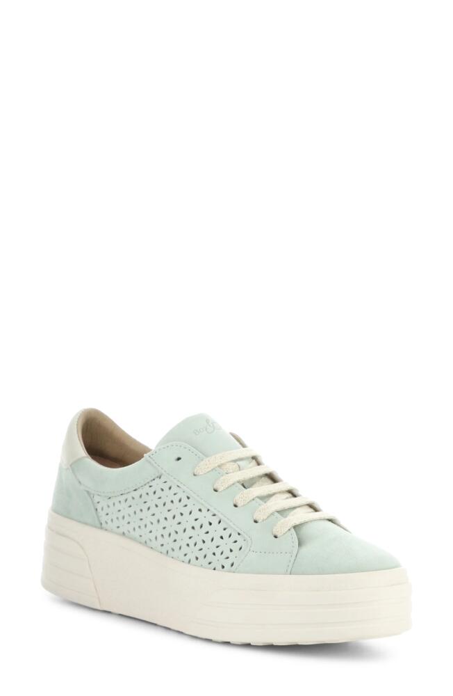 Bos. & Co. Lotta Platform Sneaker in Menta/Marfil Cover