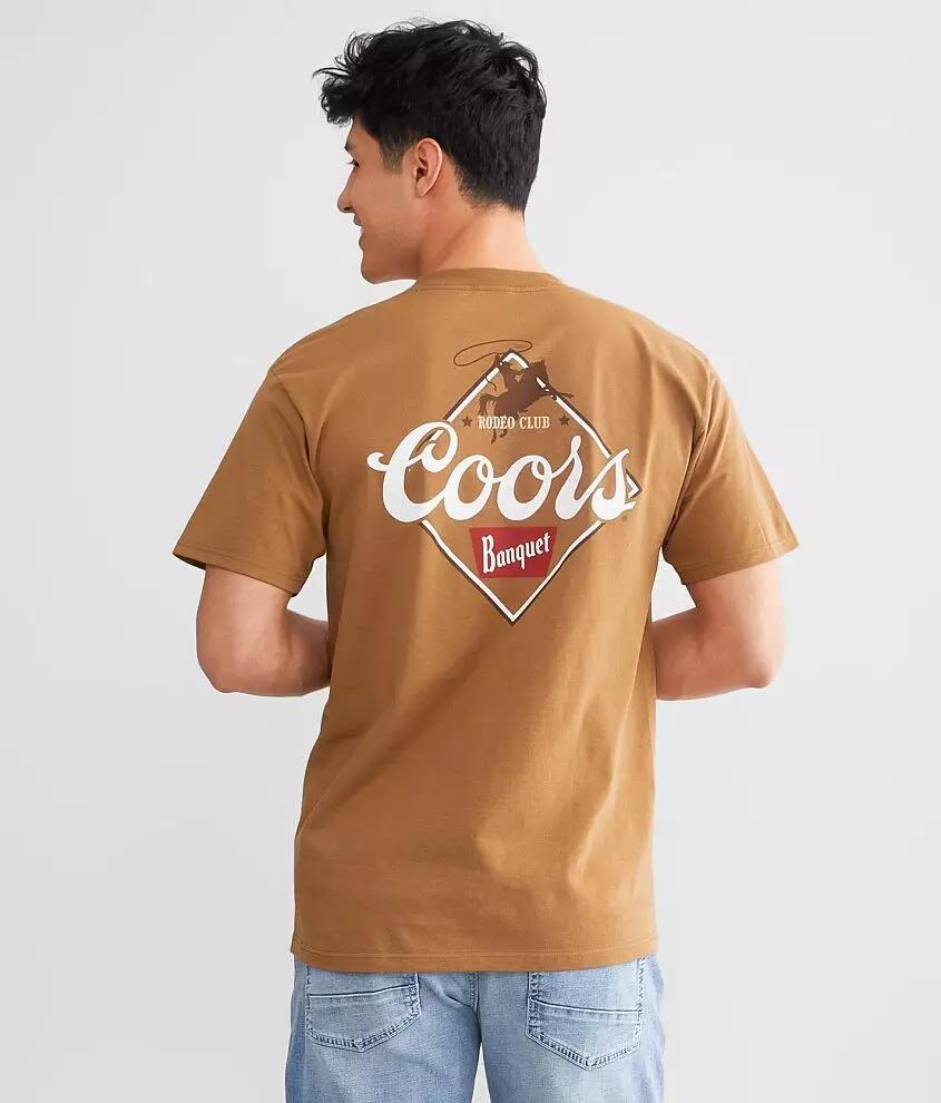 tee luv Coors Banquet Cowboy Club T-Shirt Cover