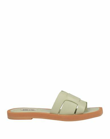 Bibi Lou Woman Sandals Sage green Soft Leather Cover