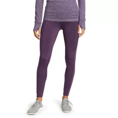 Eddie Bauer Women's Crossover Winter Trail Adventure High-Rise Leggings Cover