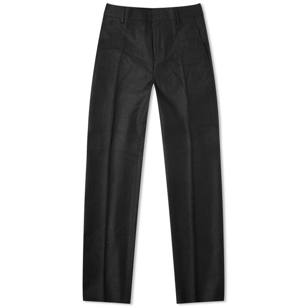 AMI Paris Women's AMI Cigarette Trousers in Dark Grey Cover