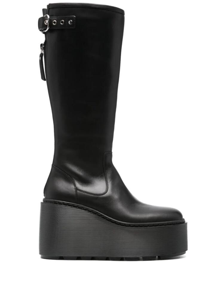 Vic Matie 100mm Elodie boots - Black Cover