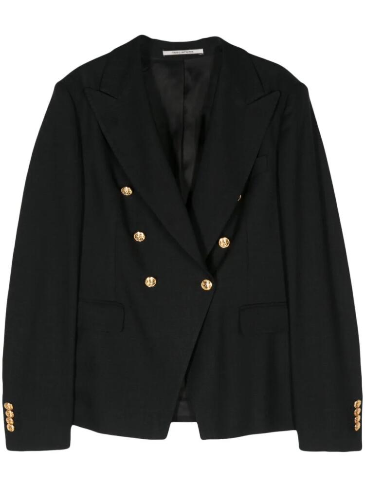 Tagliatore double-breasted blazer - Black Cover