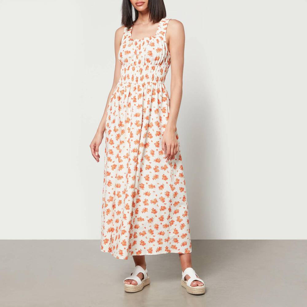 Aligne Helaine Floral-Print Poplin Midi Dress - EU 34/UK 6 Cover