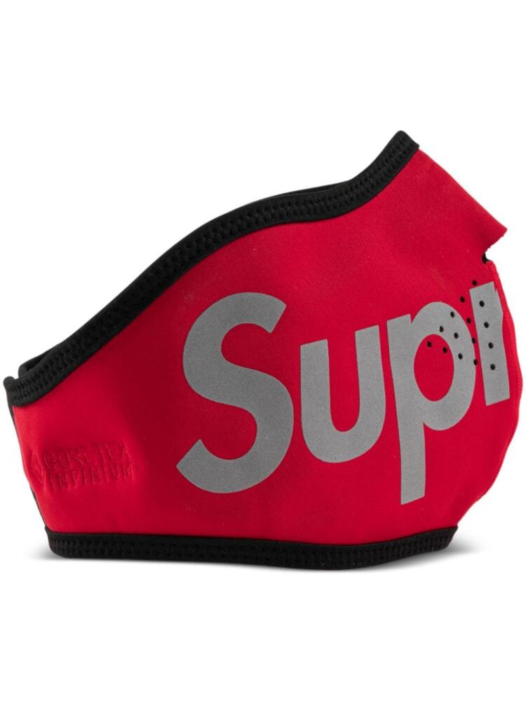 Supreme logo windstopper face mask - Red Cover