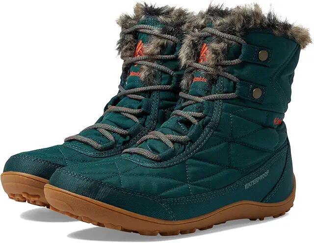 Columbia Minx Shorty III (Night Wave/Cedar) Women's Cold Weather Boots Cover