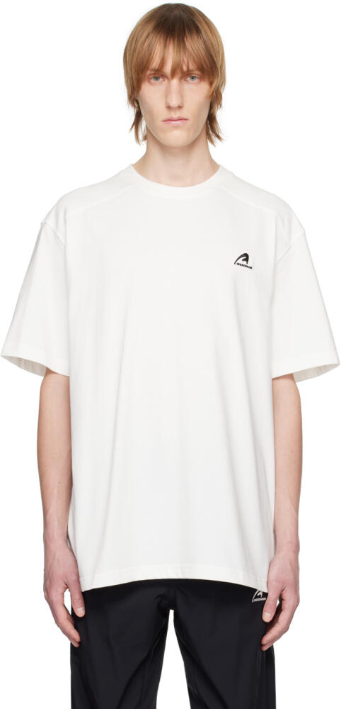 ADER error White A-Peec T-Shirt Cover