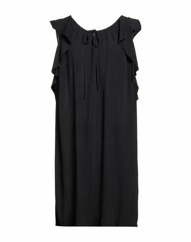 19.70 Nineteen Seventy Woman Midi dress Black Viscose Cover