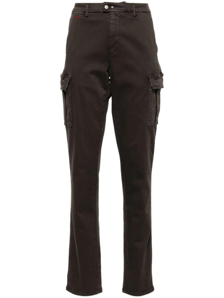 Sartoria Tramarossa logo-lettering cargo pants - Grey Cover