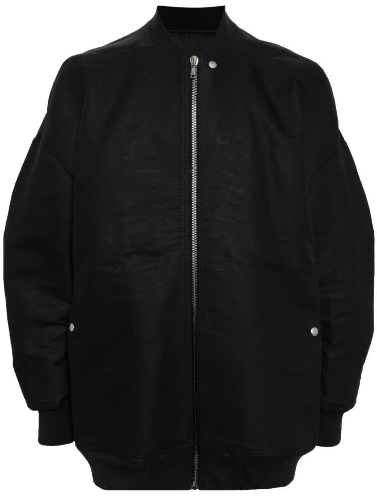 Rick Owens zip-up bomber jacket - Black Cover