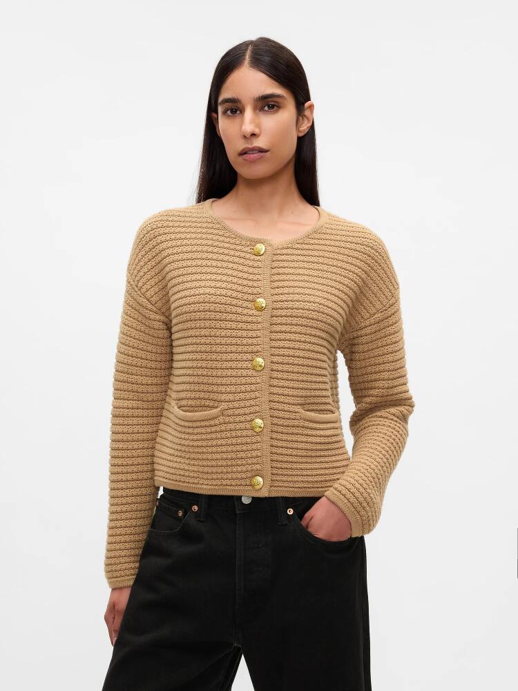 Gap Textured Sweater Jacket Cover