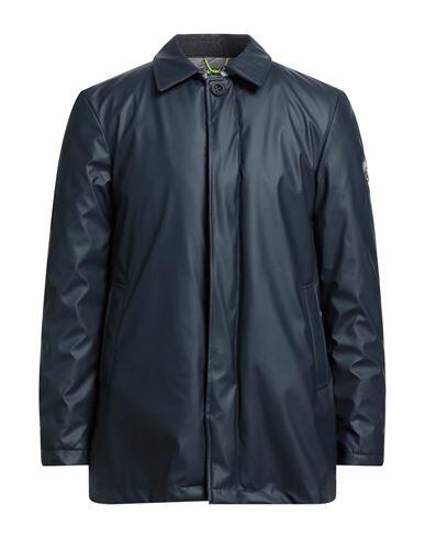 Shockly Man Jacket Navy blue Polyurethane, Polyester Cover