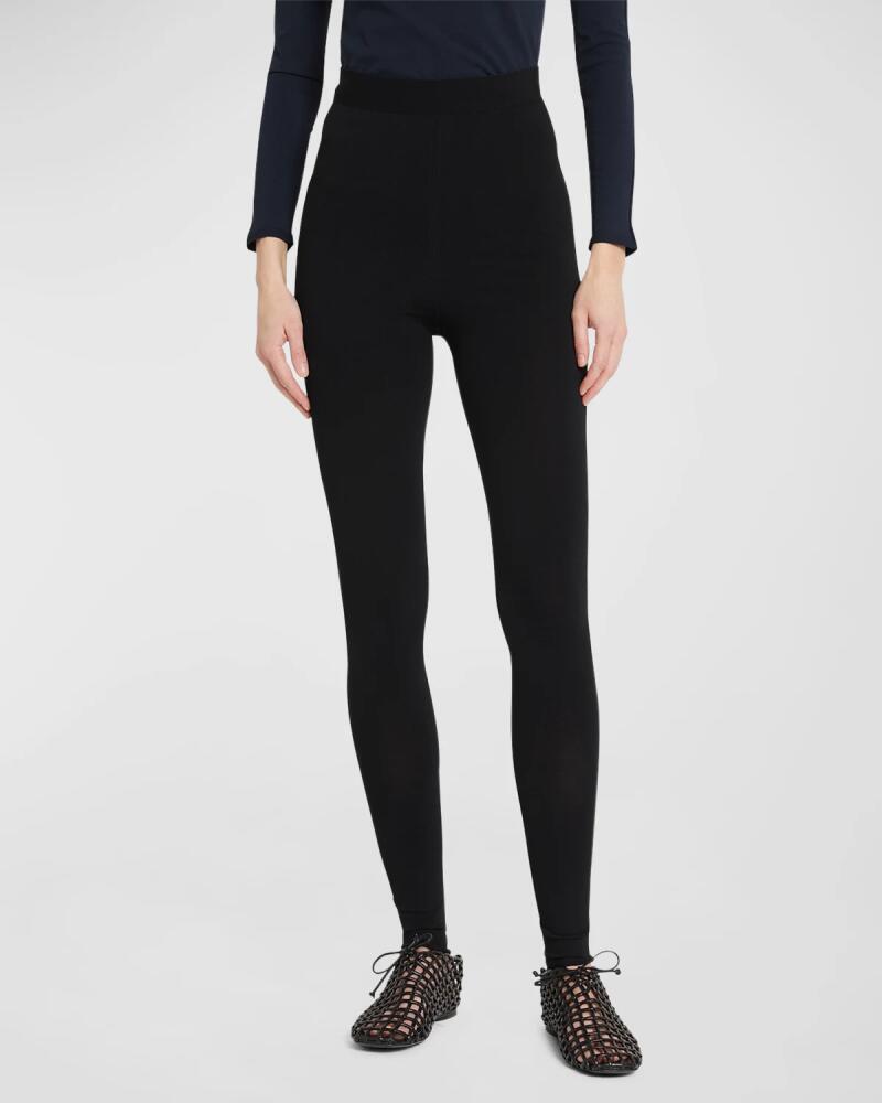 THE ROW Clizia Zip-Hem Leggings Cover