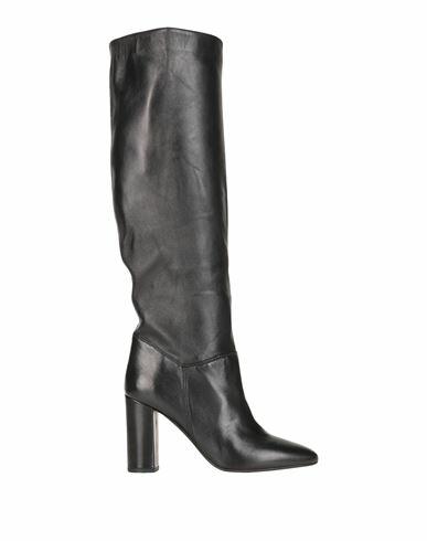 Mychalom Woman Boot Black Soft Leather Cover