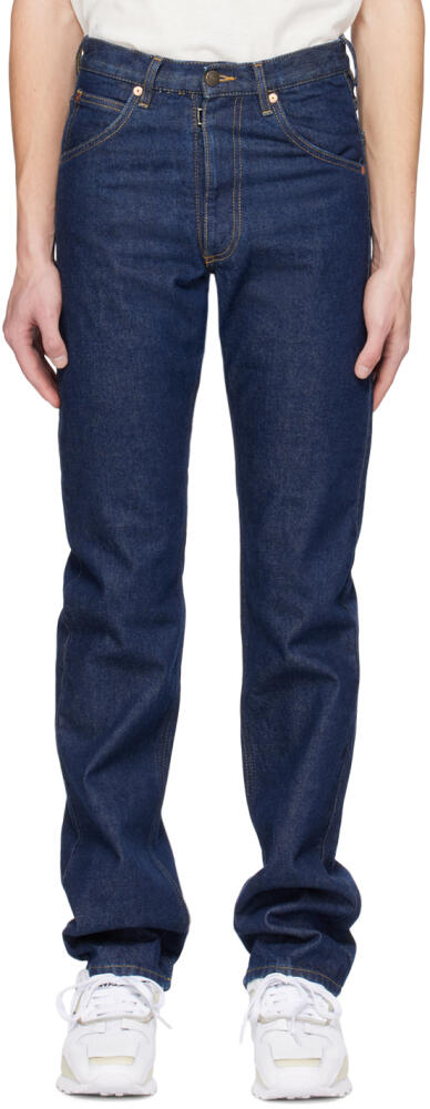 Maison Margiela Navy Straight-Leg Jeans Cover