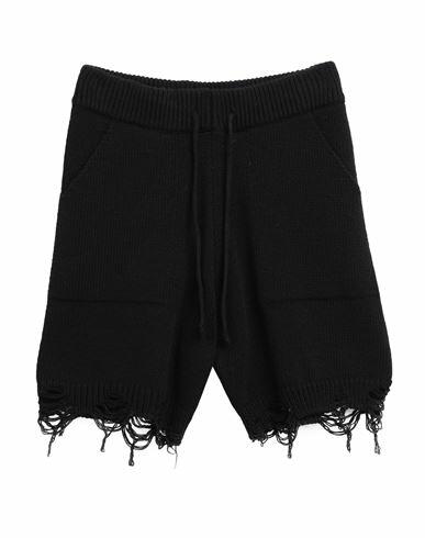 Dimora Woman Shorts & Bermuda Shorts Black Acrylic, Polyester Cover