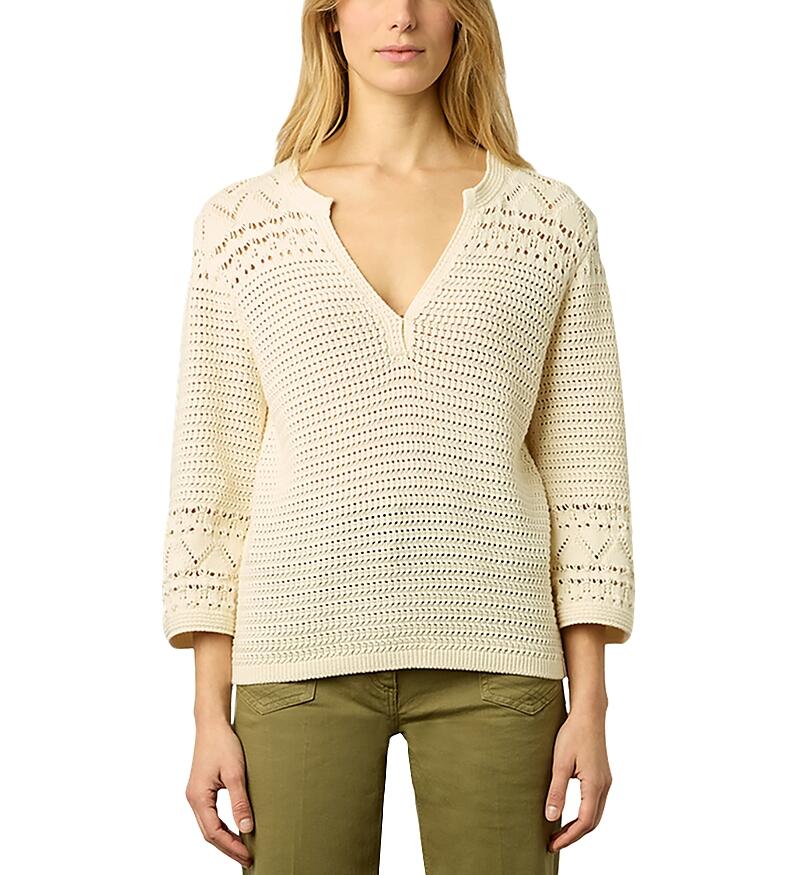 Gerard Darel Lessie Split Neck Sweater Cover