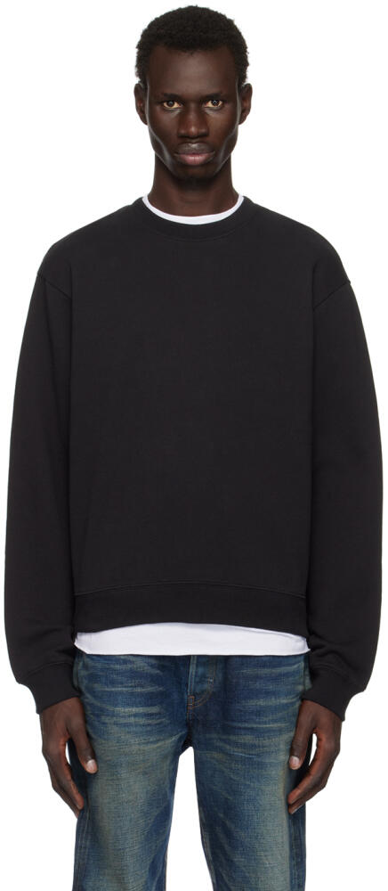 John Elliott Black Beach Crew Sweatshirt Cover