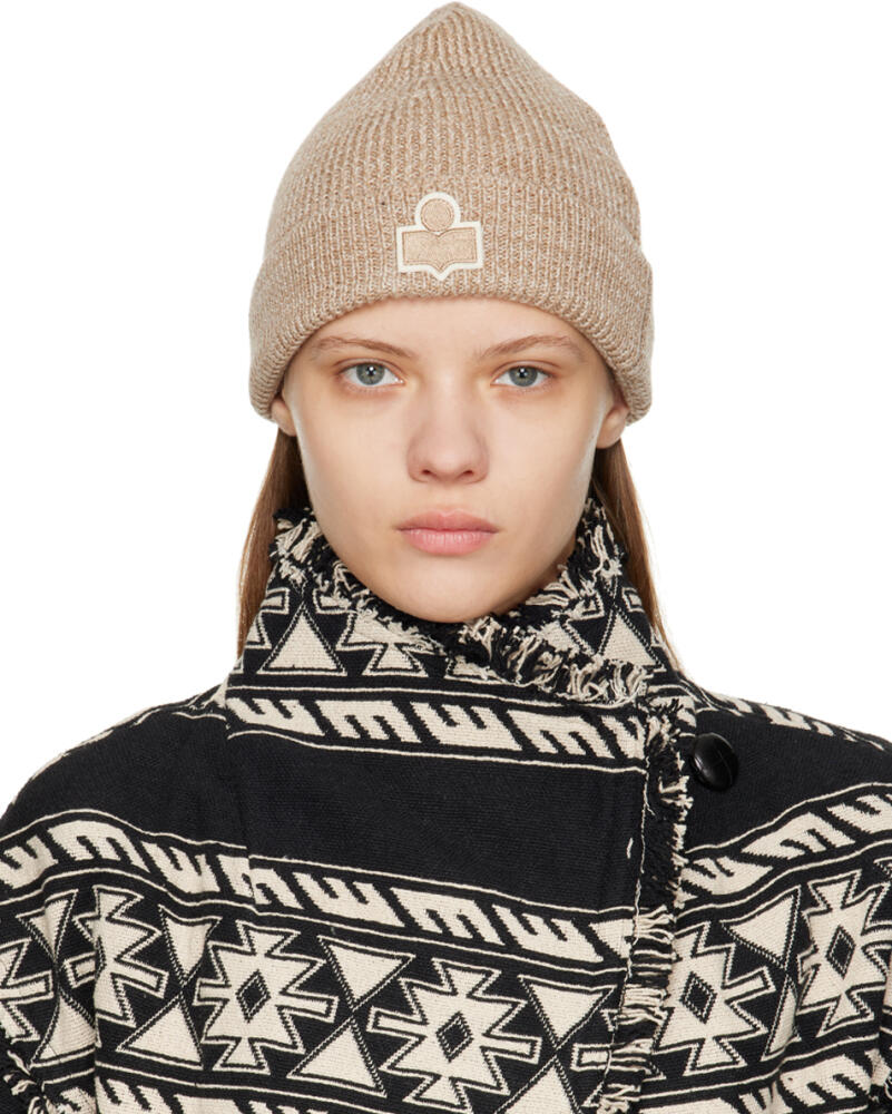 Isabel Marant Beige Bayle Beanie Cover