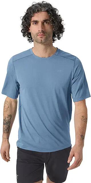 Arc'teryx Cormac Crew Short Sleeve (Stone Wash Heather) Men's Clothing Cover