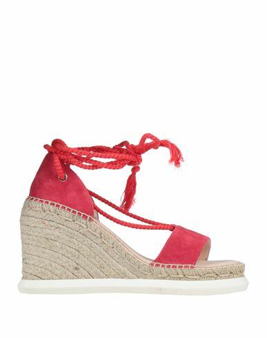 Fabi Woman Espadrilles Coral Soft Leather Cover