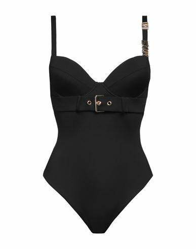 Moschino Woman One-piece swimsuit Black Polyamide, Elastane Cover