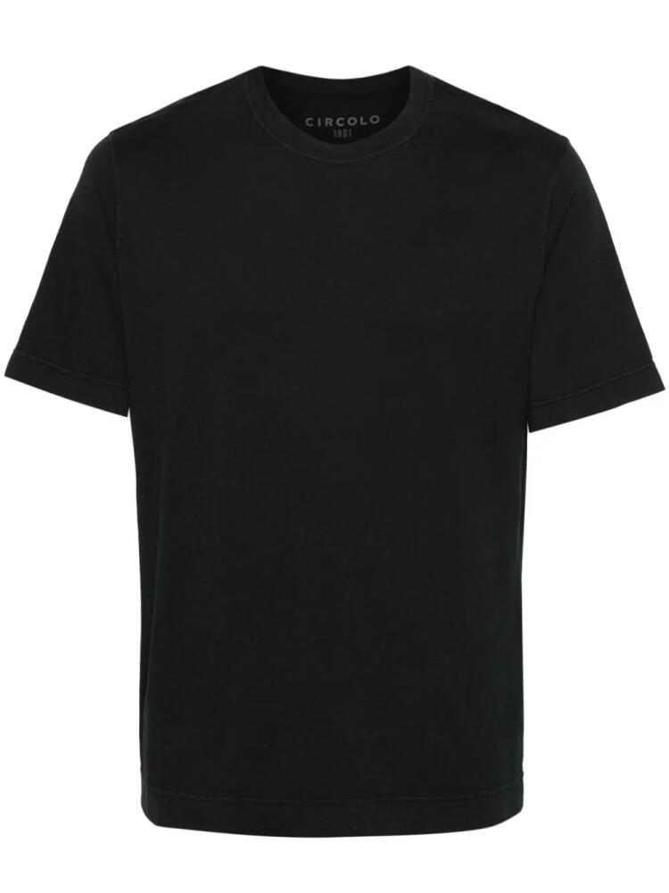 Circolo 1901 short-sleeve cotton T-shirt - Black Cover