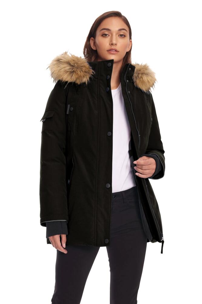 Alpine North GLACIER - Vegan Down Parka Winter Jacket in Black Cover