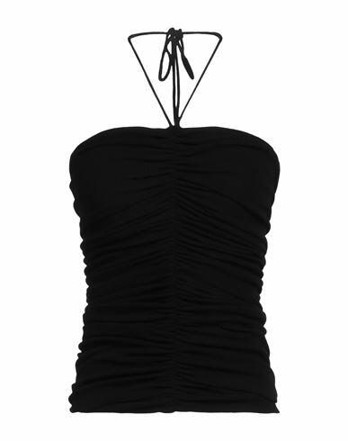 Alexandre Vauthier Woman Top Black Viscose, Polyamide Cover