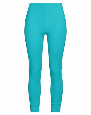 High Woman Leggings Azure Nylon, Elastane Cover