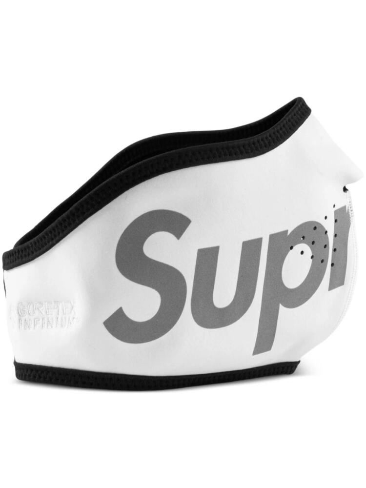 Supreme logo windstopper face mask - White Cover