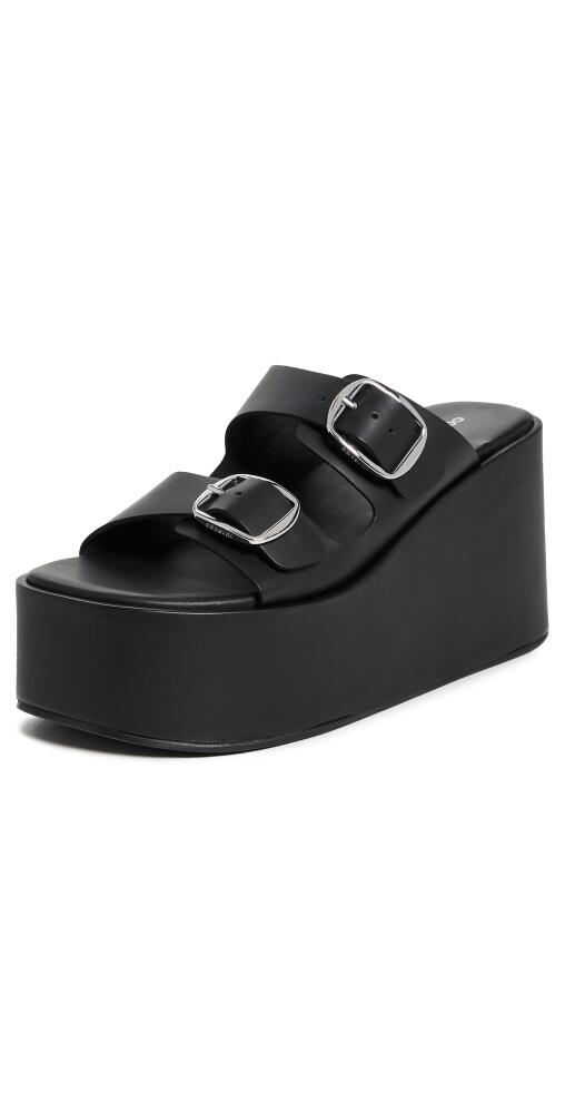 Coperni Buckle Wedges Black Cover