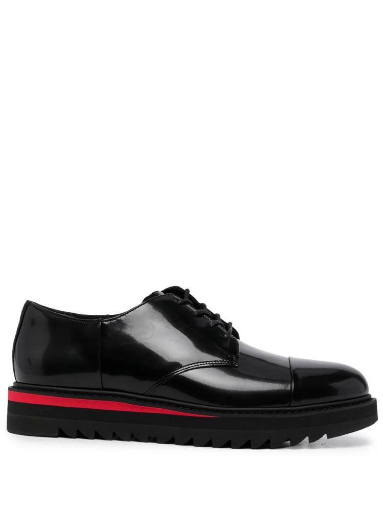 Onitsuka Tiger leather derby shoes - Black Cover