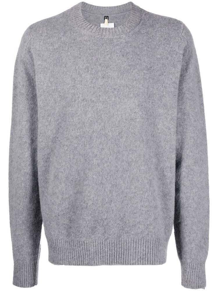 OAMC intarsia-knit logo wool=blend jumper - Grey Cover