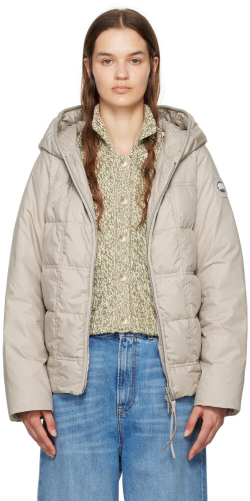 Canada Goose Beige Tourma Down Jacket Cover