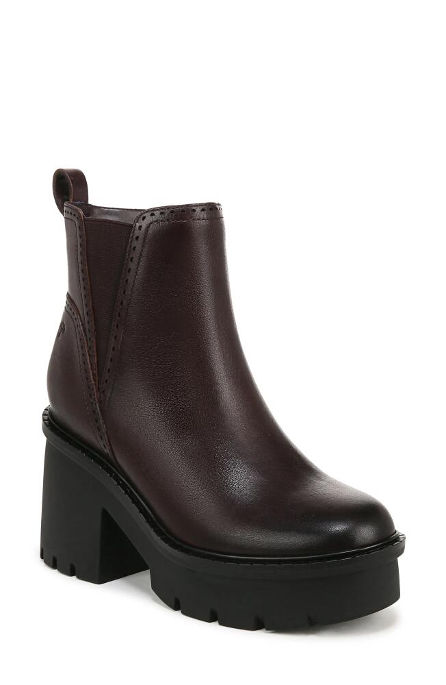 Naturalizer Quest Platform Bootie in Dark Brown Cover