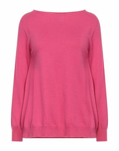 Kangra Woman Sweater Fuchsia Wool, Silk, Cashmere Cover