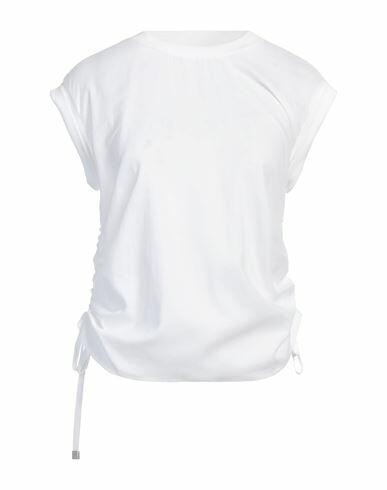 Peserico Easy Woman Top White Cotton, Elastane Cover