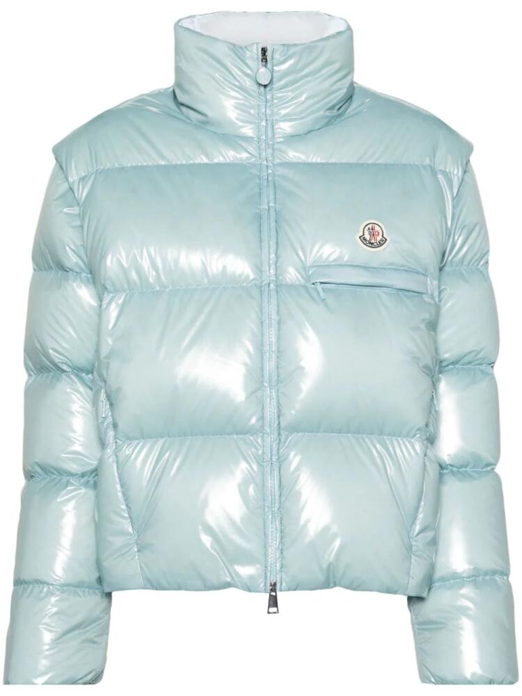 Moncler Almo quilted puffer jacket - Blue Cover