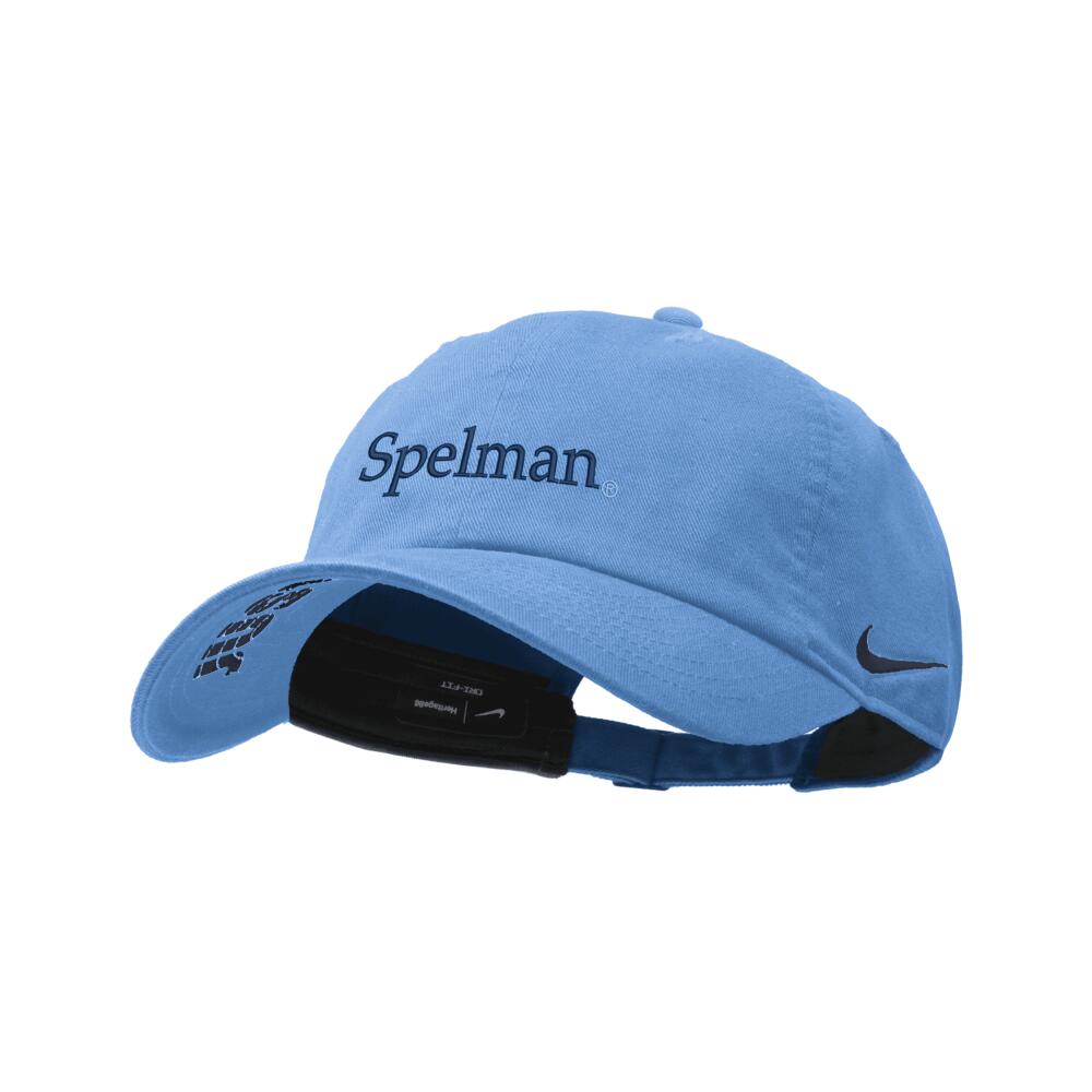 Spelman Nike Unisex College Adjustable Cap in Blue Cover