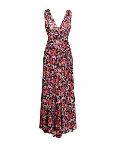 Patrizia Pepe Sera Woman Maxi dress Dark purple Viscose, Recycled viscose Cover