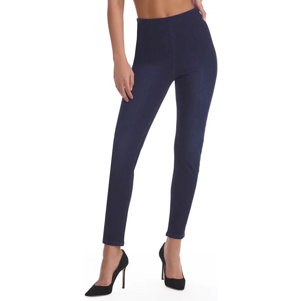 Commando Do It All Stretch Denim Crop Leggings in Dark Indigo Cover