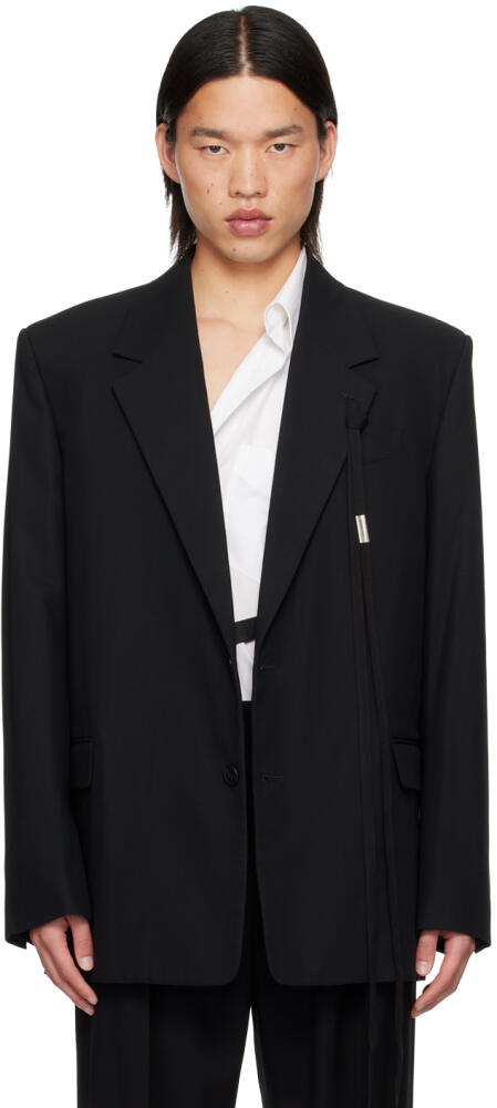 Ann Demeulemeester Black Ignaas Blazer Cover