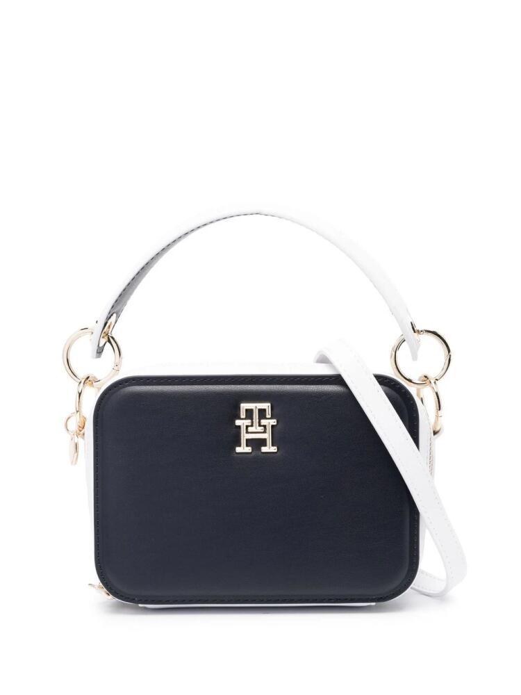 Tommy Hilfiger colour contrast cross body bag - Blue Cover