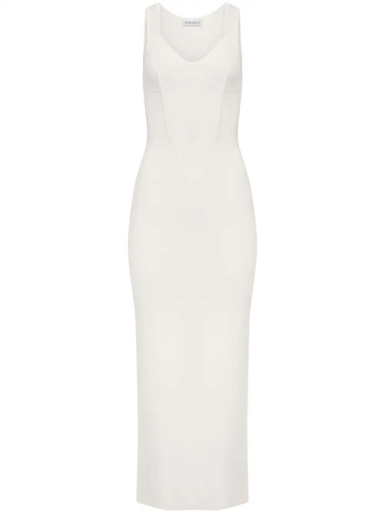 Nina Ricci corset-style maxi dress - White Cover