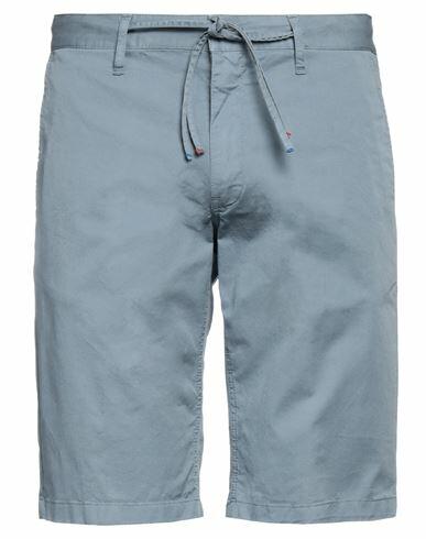 Grey Daniele Alessandrini Man Shorts & Bermuda Shorts Grey Cotton, Elastane Cover