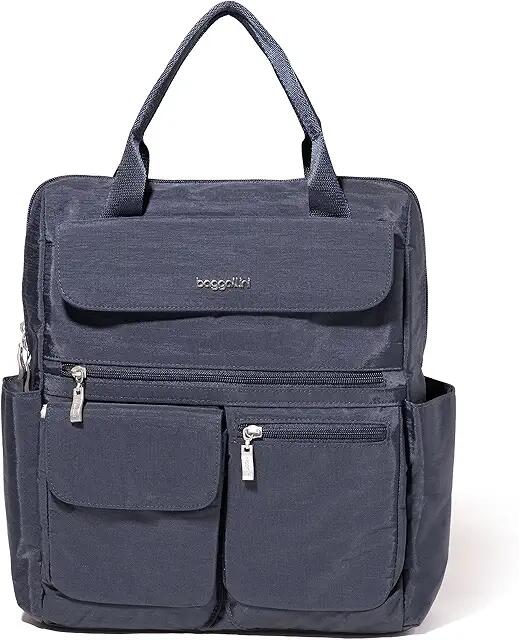 Baggallini Modern Everywhere Laptop Backpack (French Navy) Backpack Bags Cover